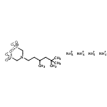 CAS#: 94202-09-2, tetraammonium 3,5,5-trimethyl-N,N-bis(phosphonatomethyl)hexan-1-amine