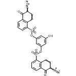 CAS#: 94202-19-4, [3-[(6-diazo-5-oxo-1-naphthyl)sulfonyloxy]-5-hydroxy-phenyl] 6-diazo-5-oxo-naphthalene-1-sulfonate