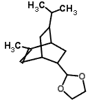 CAS#: 94213-57-7, 2-(8-isopropyl-5-methyl-2-bicyclo[2.2.2]oct-5-enyl)-1,3-dioxolane