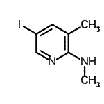CAS#: 942206-33-9, 5-Iodo-N,3-dimethyl-2-pyridinamine