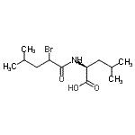CAS#: 94230-82-7, (2S)-2-[(2-bromo-4-methyl-pentanoyl)amino]-4-methyl-pentanoic acid