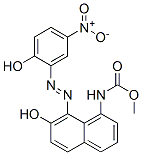 CAS#: 94231-83-1, Methyl [7-Hydroxy-8-[(2-Hydroxy-5-Nitrophenyl)Azo]-1-Naphthyl]-Carbamate