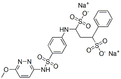 CAS#: 94232-25-4, Disodium 1-[[4-[[(6-Methoxypyridazin-3-Yl)Amino]Sulphonyl]Phenyl]Amino]-3-Phenylpropane-1,3-Disulphonate