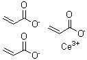 CAS 登录号：94232-55-0， 2-丙烯酸铈盐