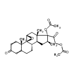 CAS 登录号：94237-35-1， 9beta,11beta-环氧-17,21-二羟基-16beta-甲基孕甾-1,4-二烯-3,20-二酮17,21-二(乙酸酯)