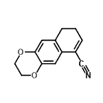 CAS#: 942631-85-8, 2,3,8,9-Tetrahydronaphtho[2,3-b][1,4]dioxine-6-carbonitrile