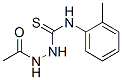 CAS 登录号：94267-74-0， 1-乙酰基-4-(2-甲苯基)缩氨基硫脲