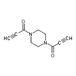 CAS#: 94268-50-5, 1,1'-(1,4-Piperazinediyl)bis(2-propyn-1-one)