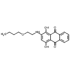 CAS#: 94313-76-5, 2-(2-butoxyethylamino)-1,4-dihydroxy-anthracene-9,10-dione