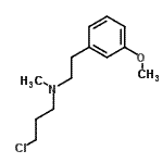 CAS#: 94313-87-8, 3-chloro-N-[2-(3-methoxyphenyl)ethyl]-N-methyl-propan-1-amine