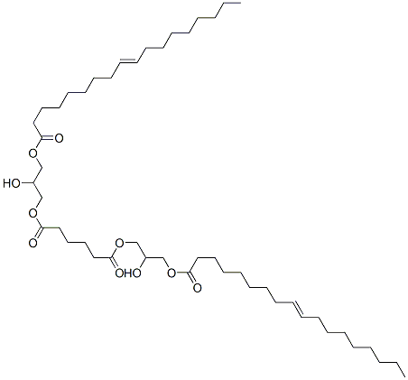 CAS 登录号：94313-92-5， 双[2-羟基-3-[(1-氧代十八碳-9-烯基)氧基]丙基]己二酸酯