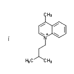 CAS#: 94319-01-4, 4-Methyl-1-(3-methylbutyl)quinolinium iodide