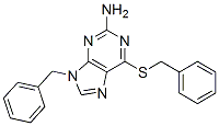 CAS 登录号：94333-07-0， 9-苄基-6-苄基硫-嘌呤-2-胺
