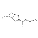 CAS#: 943758-93-8, Ethyl 6-methyl-3-azabicyclo[3.2.0]heptane-3-carboxylate