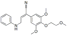 CAS#: 94442-11-2, 4-Anilino-2-[3,5-Dimethoxy-4-(2-Methoxyethoxy)Phenyl]But-2-Enenitrile