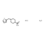 CAS#: 944450-84-4, 1-(2-Thienylmethyl)-4-piperidinecarboxylic acid hydrochloride hydrate