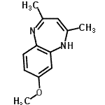CAS#: 944522-53-6, 8-Methoxy-2,4-dimethyl-1H-1,5-benzodiazepine