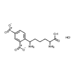 CAS#: 94481-40-0, 2,6-diamino-6-(2,4-dinitrophenyl)hexanoic acid hydrochloride