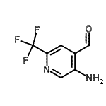 CAS 登录号：944900-36-1， 5-氨基-2-(三氟甲基)异烟醛
