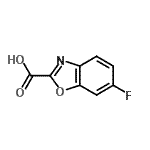 CAS#: 944907-28-2, 6-Fluoro-1,3-benzoxazole-2-carboxylic acid