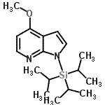 CAS#: 944936-26-9, 4-Methoxy-1-(triisopropylsilyl)-1H-pyrrolo[2,3-b]pyridine