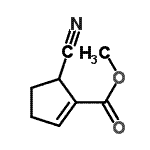 CAS#: 94530-31-1, Methyl 5-cyano-1-cyclopentene-1-carboxylate