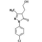 CAS#: 94532-57-7, 2-(4-Chlorophenyl)-4-(2-hydroxyethyl)-5-methyl-2,4-dihydro-3H-pyrazol-3-one