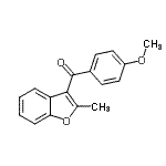 CAS#: 94541-06-7, (4-Methoxyphenyl)(2-methyl-1-benzofuran-3-yl)methanone