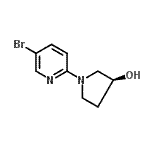 CAS#: 946002-90-0, (3S)-1-(5-Bromo-2-pyridinyl)-3-pyrrolidinol