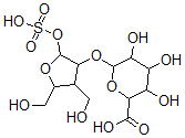 CAS#: 94619-52-0, 6-[4,5-Bis(hydroxymethyl)-2-sulfooxyoxolan-3-yl]oxy-3,4,5-trihydroxyoxane-2-carboxylic acid