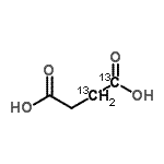 CAS 登录号：94641-55-1， (1,2-<sup>13</sup>C<sub>2</sub>)丁二酸