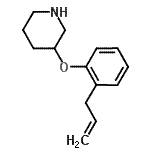 CAS#: 946714-33-6, 3-(2-Allylphenoxy)piperidine