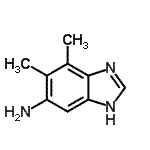 CAS#: 946932-54-3, 4,5-Dimethyl-1H-benzimidazol-6-amine