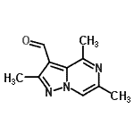CAS#: 94813-92-0, 2,4,6-Trimethylpyrazolo[1,5-a]pyrazine-3-carbaldehyde