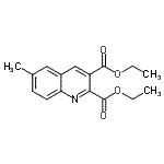 CAS#: 948290-04-8, Diethyl 6-methyl-2,3-quinolinedicarboxylate