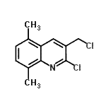 CAS#: 948290-65-1, 2-Chloro-3-(chloromethyl)-5,8-dimethylquinoline