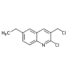 CAS#: 948290-97-9, 2-Chloro-3-(chloromethyl)-6-ethylquinoline