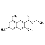 CAS#: 948291-02-9, Ethyl 2,5,7-trimethyl-3-quinolinecarboxylate