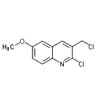 CAS#: 948291-11-0, 2-Chloro-3-(chloromethyl)-6-methoxyquinoline