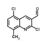 CAS#: 948291-36-9, 2,5-Dichloro-8-methyl-3-quinolinecarbaldehyde