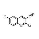 CAS#: 948291-61-0, 2,6-Dichloro-3-quinolinecarbonitrile