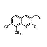 CAS#: 948292-24-8, 2,7-Dichloro-3-(chloromethyl)-8-methylquinoline