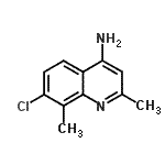 CAS#: 948293-37-6, 7-Chloro-2,8-dimethyl-4-quinolinamine