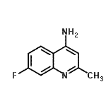 CAS#: 948293-45-6, 7-Fluoro-2-methyl-4-quinolinamine