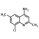 CAS#: 948293-53-6, 8-Chloro-2,6-dimethyl-4-quinolinamine
