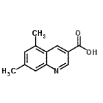 CAS#: 948293-95-6, 5,7-Dimethyl-3-quinolinecarboxylic acid