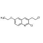 CAS#: 948294-49-3, 2-Chloro-3-(2-chloroethyl)-6-ethoxyquinoline