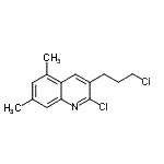 CAS#: 948294-58-4, 2-Chloro-3-(3-chloropropyl)-5,7-dimethylquinoline