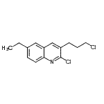CAS#: 948294-64-2, 2-Chloro-3-(3-chloropropyl)-6-ethylquinoline