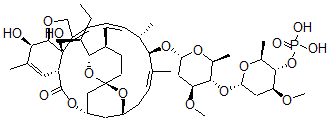 CAS 登录号：94837-49-7， 22,23-二氢阿维菌素 B1(A)
